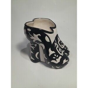 Vintage Witch Boots Vase